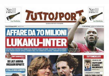 Prima TS - Lukaku-Inter, affare da 70 milioni