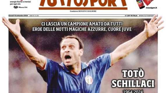 Tuttosport: quell'apostrofo bianconero tra le parole 'aria' e 'pesce'...