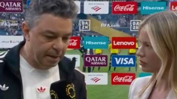 River Plate, Gallardo: "Il rosso ci ha lasciato senza chance. Le immagini dell'altra gara? Insolito"