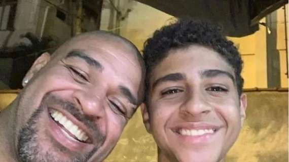 Orgoglio di papà: Adriano celebra su Instagram la super tripletta di Adriano junior