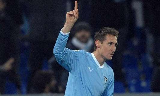 Hernanes-Klose, la Lazio va: 2-0 all'Atalanta