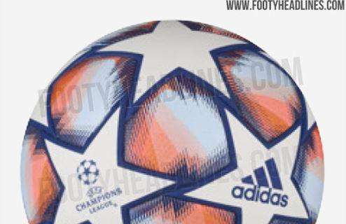Champions League, spunta la prima immagine del pallone della stagione 2020-21