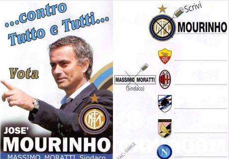 San Giovanni La Punta, 21 voti per José Mourinho!