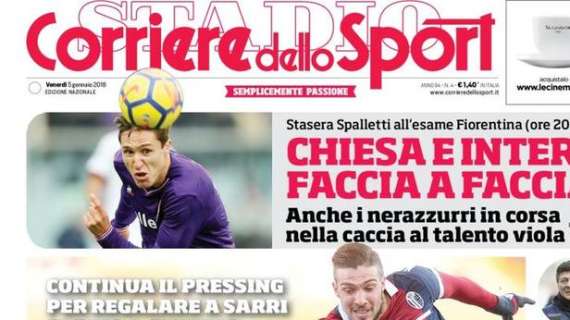 Prima CdS - Inter, a Firenze è faccia a faccia con Chiesa