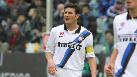 Sfuma il record di 800 presenze in Serie A per Zanetti