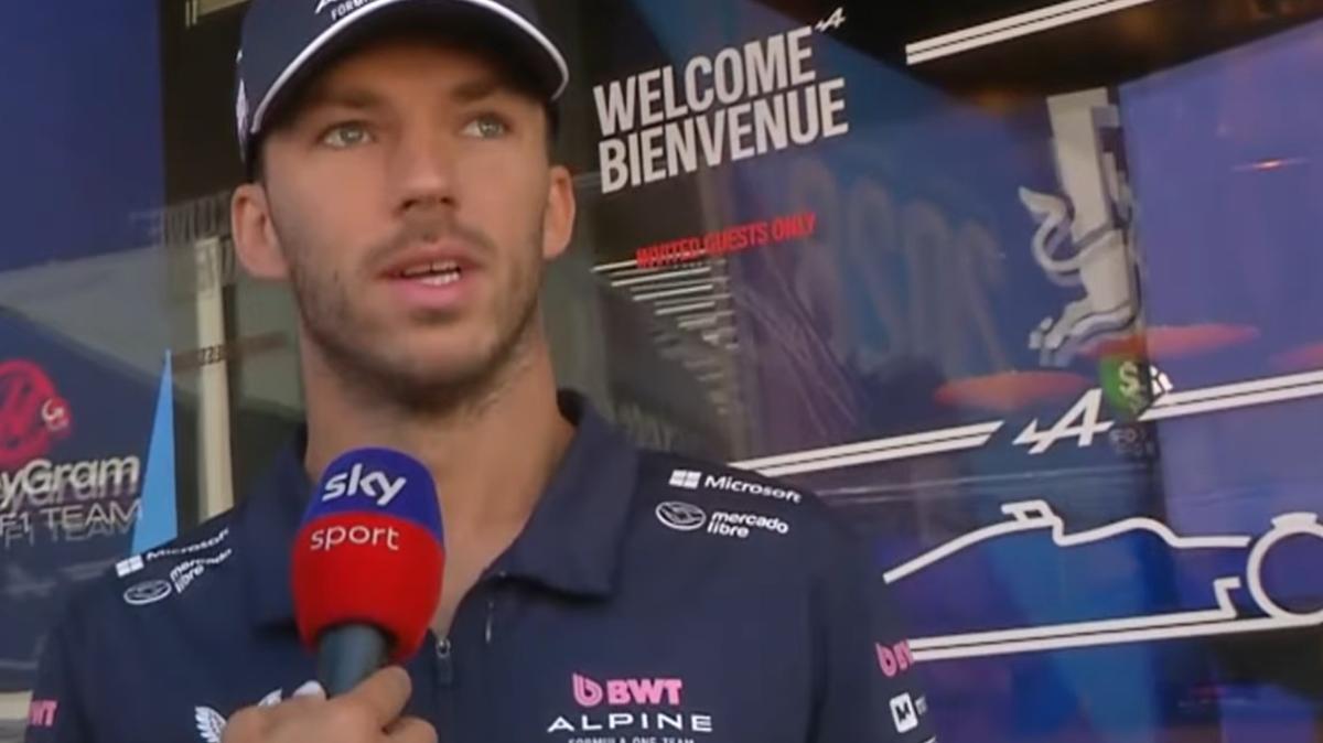 Gasly: "Amo il calcio, ho amici nell'Inter e nel Milan. Non ho deciso da che parte stare"