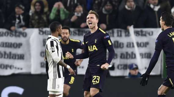 Eriksen-Juve, dolci ricordi: contro i bianconeri l'esordio in Europa e un gol