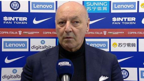 Marotta: "Vogliamo riconquistare la Coppa Italia, manca da tanti anni. Mercato? Ne parleremo più avanti"