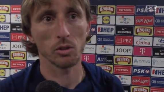 Modric: "Sucic molto forte, non è arrivato all'Inter per caso. Derby? Spero mi rispetti e non vada troppo forte"