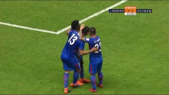 VIDEO - Triplo Martins per lo Shanghai Shenhua, ma il gol più bello è di Guarin