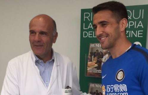 Vecino ha terminato le viste mediche con l'Inter: ora firma e ufficialità