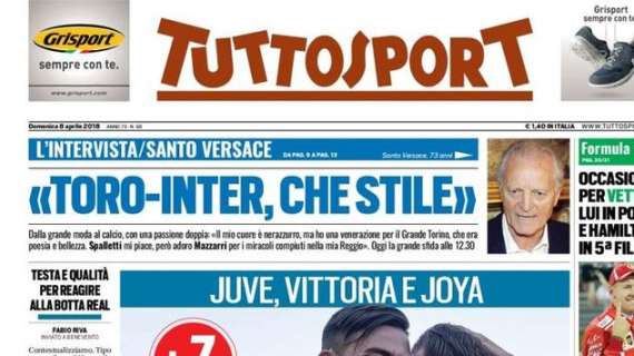 Prima TS - C'è Toro-Inter, parla S. Versace: "Sono nerazzurro, ma il Grande Torino era poesia"