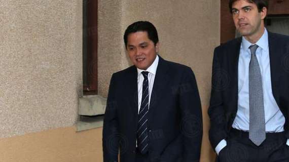 Thohir torna in sede. Con lui anche Shreve e Isenta