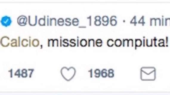L'Udinese su twitter: "Pordenone, missione compiuta"