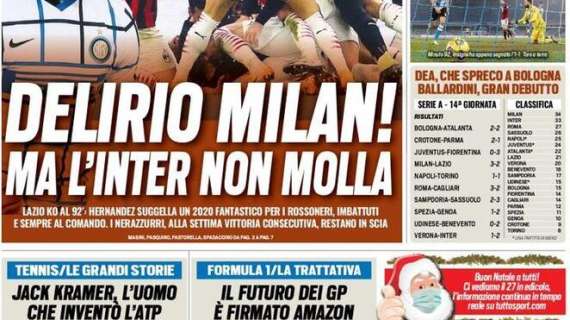 Prima TS - Delirio Milan, ma l'Inter non molla 