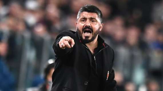 Milan, Gattuso: "Testa al derby, l'Inter sta bene"