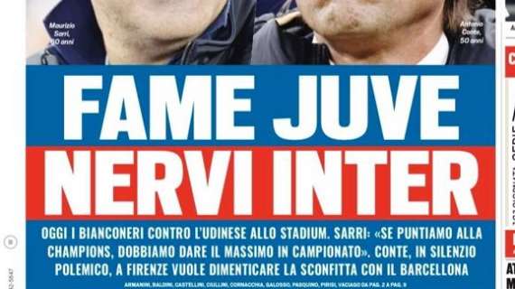 Prima TS - Fame Juve, nervi Inter: a Firenze per dimenticare il Barcellona