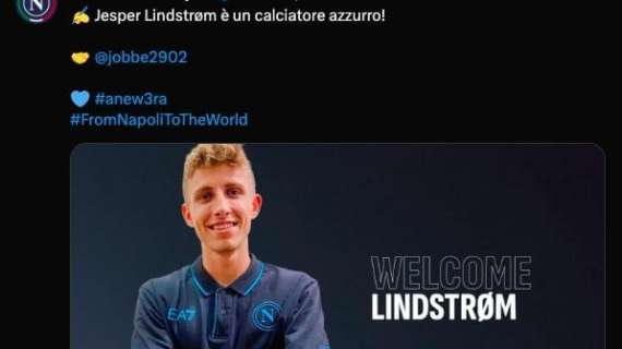 UFFICIALE - Il Napoli accoglie Lindstrom: arriva dall'Eintracht a titolo definitivo 