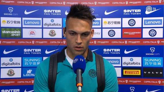 Lautaro a ITV: "Derby giocato alla grande, ci lascia fiducia e felicità"