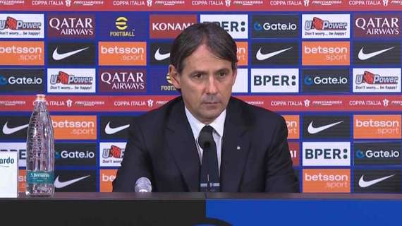 Inzaghi in conferenza: "Acerbi è più avanti di Pavard. Barella? Vediamo se ce la fa per il Como"