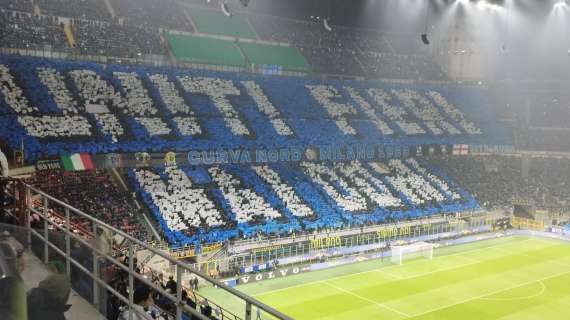 Caro biglietti, la protesta della curva nerazzurra si sposta sugli spalti: silenzio nei primi 20' di Inter-Feyenoord