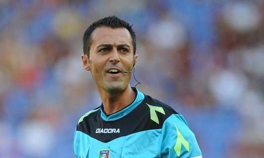 Arbitri 17a giornata, Sassuolo-Inter a Di Bello