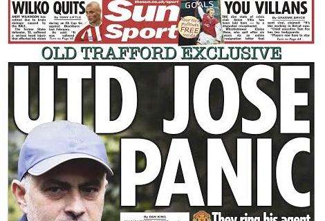 The Sun - Mou dall'Inter, United adesso in panico