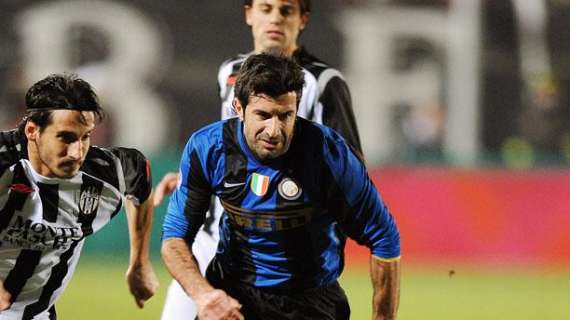 Figo: "Grazie Inter, quattro anni bellissimi"