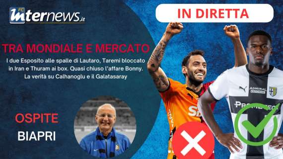 Rivivi la diretta! BONNY vicinissimo, ma l'ATTACCO resta un REBUS. Il GALATASARAY nega tutto su CALHA. Gli ESPOSITO...