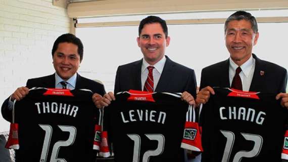 DC United, via Chang: maggioranza a Thohir e Levien