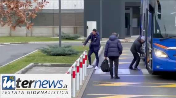 VIDEO - Inizia il ritiro dell'Inter: nerazzurri in partenza da Malpensa per Malta, c'è anche Brazao