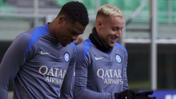 GdS - Dumfries c'è: pronto al debutto mondiale. Migliorano pure Frattesi e Thuram