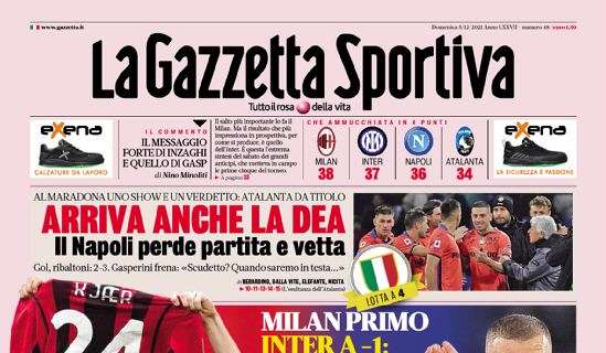 Prima GdS - Sorpasso alla milanese. Inter a -1: travolto Mourinho