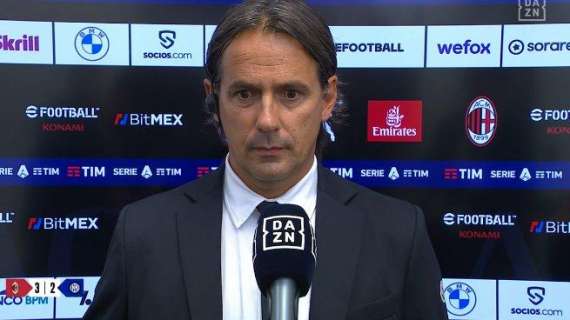 Inzaghi: "Ci fanno gol con troppa facilità. Poi alla fine potevamo anche pareggiare, ma non basta in un derby"