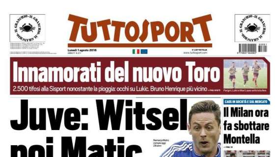 Prima pagina TS - Inter, come ti sei ridotta