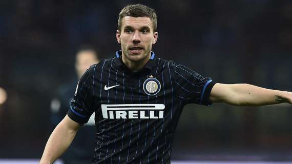 Giro del mondo per Podolski: l'ex attaccante dell'Inter verso gli Stati Uniti