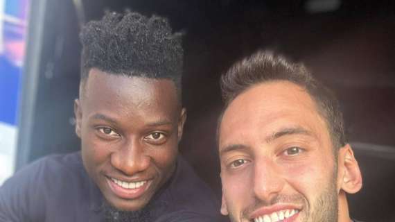 Calhanoglu esulta con Onana: "Avevamo bisogno di 3 punti e li abbiamo ottenuti"