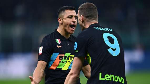 Inter-Roma, le pagelle - Dzeko produce calcio, Sanchez da top 10