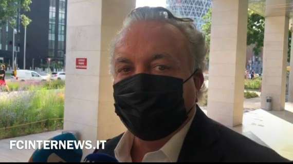VIDEO - Ascoli, il presidente Pulcinelli lascia la sede dell'Inter: "Ci piacerebbe avere Esposito, ma non dipende solo da noi"
