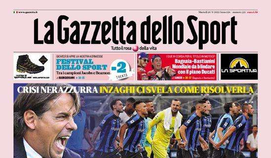 Prima GdS - L'Inter è con me. Inzaghi convinto: il cambio di marcia dopo la sosta 