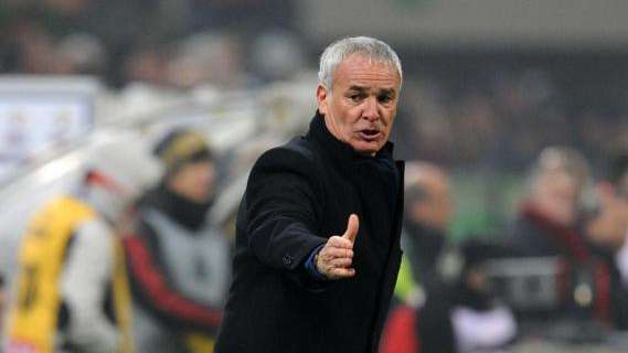 Ranieri a IC: "Sì al turnover. Wes e Forlan..."