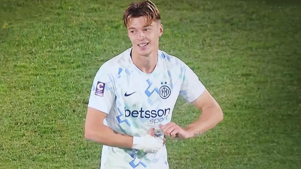 Spinaccè "infinitamente grato" all'Inter per il debutto: "Mi ha fatto realizzare un sogno"