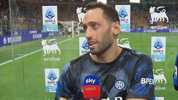 Calhanoglu a Sky: "Abbiamo la stessa fame dell'anno scorso. Torneremo a quel livello"