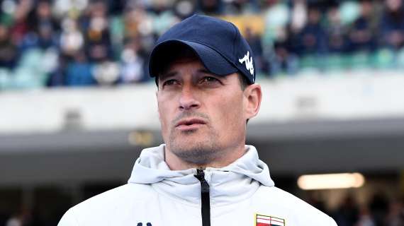 Genoa, Blessin: "Dobbiamo stressare la Juve e portarla a concentrarsi sulla finale di Coppa Italia"