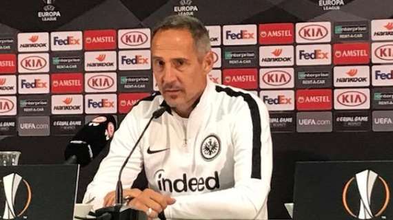 Eintracht, Hütter: "Inter top, abbiamo bisogno di una super prestazione"