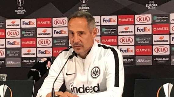 Eintracht, Hutter: "Inter? Servirà la prestazione nella tana del leone"