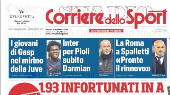 Prima CdS - Inter, per Pioli c'è subito Darmian