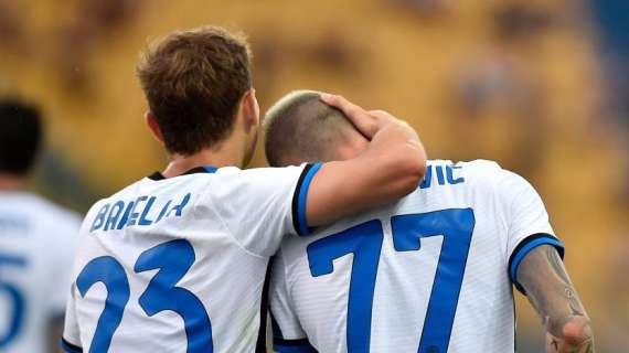 TS - Il gruppo si crea anche in autogrill: Brozovic e Barella leader