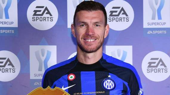 Dzeko Man of The Match a Riyadh, la Lega Serie A si congratula con l'asso bosniaco