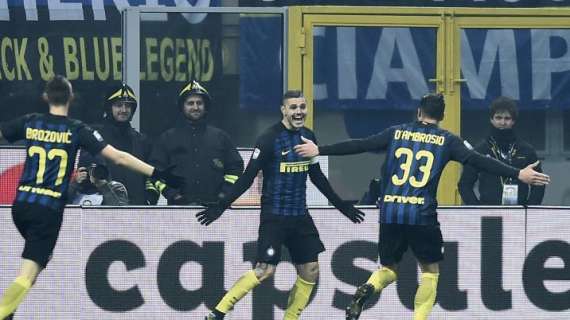 Un Natale con l'asado: Banega e Icardi fanno tre regali all'Inter, la Lazio è ko